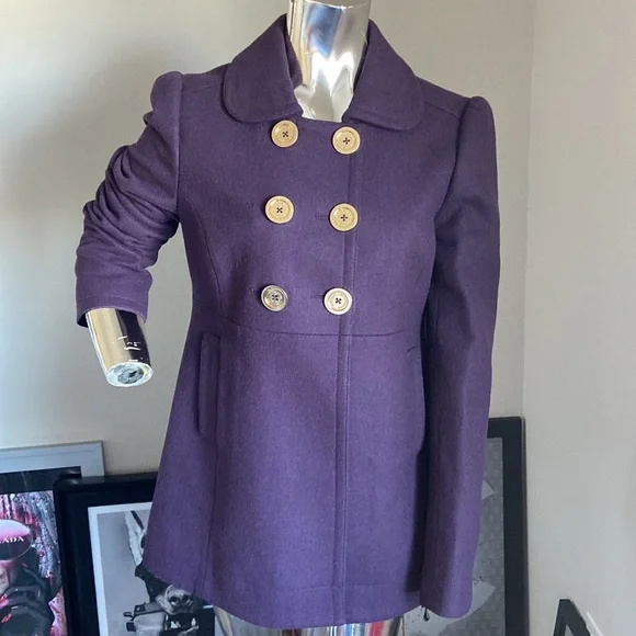 ❌SOLD❌ Juicy Couture Wool Peacoat - Picture 2 of 7